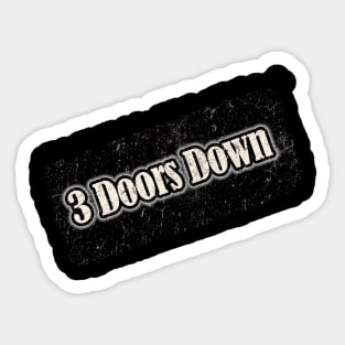 nyindirprojek - 3 Doors Down Sticker